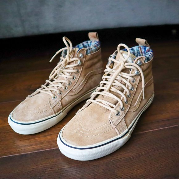 Vans Other - SOLD* Vans Tan All-Weather MTE High Top Sneakers